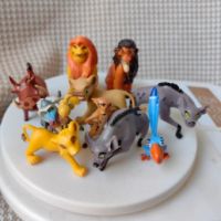 Цар Лъв 10 бр малки пластмасови фигурки за игра и декорация на торта топери украса, снимка 4 - Фигурки - 45731380