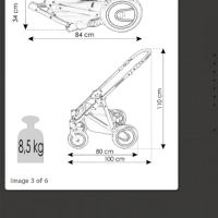 Детска количка bexa line , снимка 9 - Детски колички - 46087258