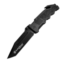 Тактически нож Smith & Wesson Border Guard Tanto SWBG2T, снимка 1 - Ножове - 45024378