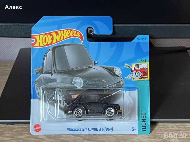 Hot Wheels Porsche 911 Turbo 3.6 (964) HKG69, снимка 1