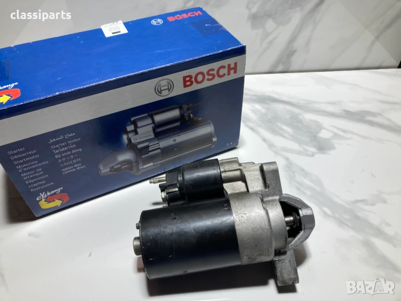 Нов стартер Bosch за Ситроен, Фиат и Пежо бензинови двигатели, снимка 1