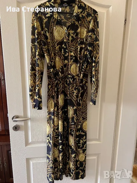 Нова дълга ежедневна елегантна рокля Versace принт роко бароко бароков стил , снимка 1