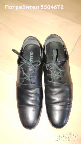 Мъжки Официални Обувки Естествена Кожа  Размер 44 Стелка 28 см!, снимка 1