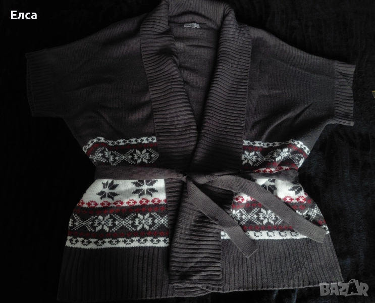 Дамска жилетка в голям размер, снимка 1