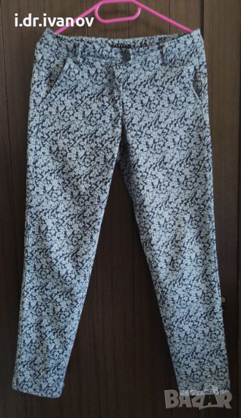 Sisley цветен летен памучен панталон , снимка 1