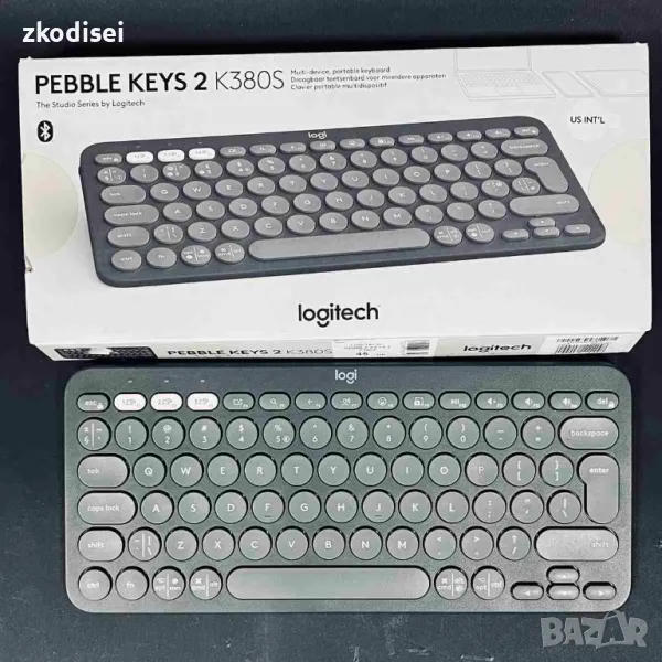 Безжична клавиатура Logitech Pebble - keys 2 K380S, снимка 1