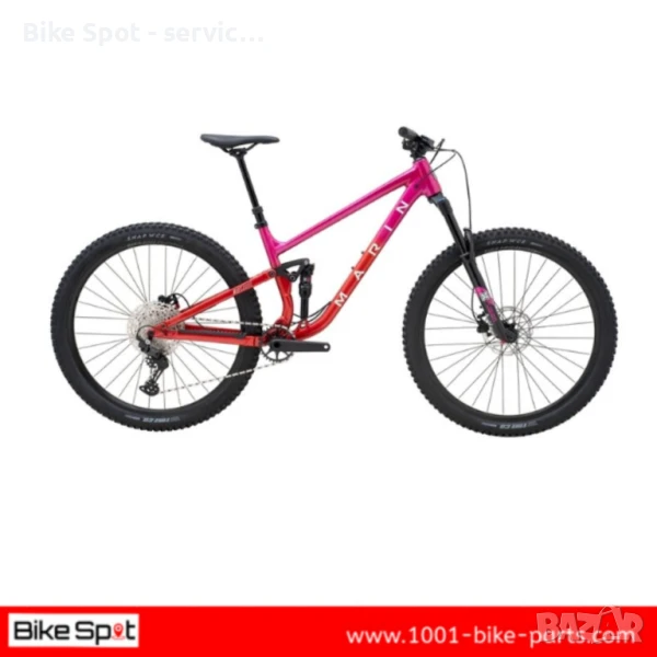 29-M Marin Rift Zone-1 Trail Bike Pink-Coral Red Трейл Велосипед, снимка 1