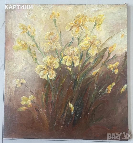 Майсторска картина - Цветя, снимка 1