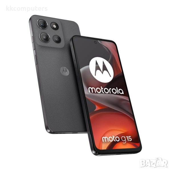 ЧАСТИ ЗА Смартфон GSM MOTOROLA G15 512/8 GRAY PB6E0030RO 6.72 ", 512 GB, RAM 8 GB, 50+5 MP, снимка 1