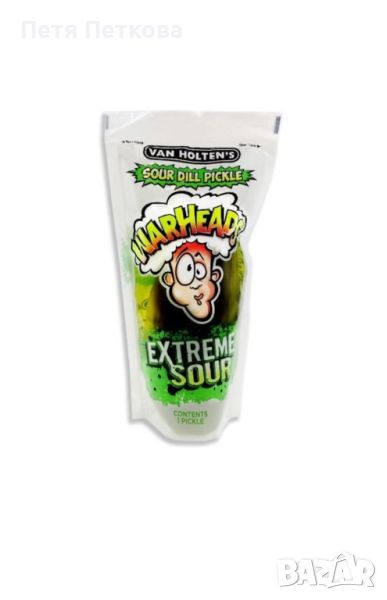 VAN HOLTEN`S пикантна кисела краставичка WARHEADS, снимка 1