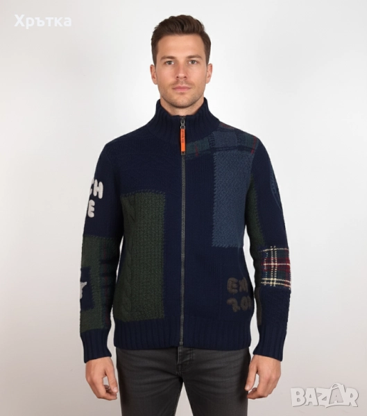 Napapijri North Pole Expedition - Оригинална мъжка жилетка с цип р-р M, снимка 1