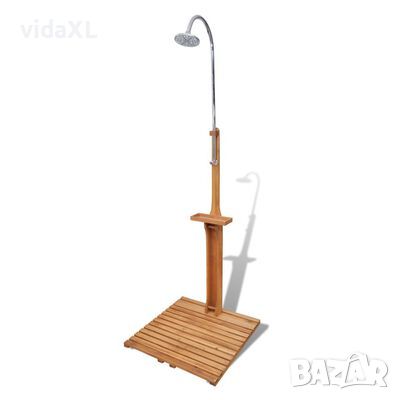 vidaXL Дървен градински душ（SKU:40857, снимка 1