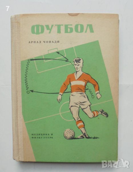 Книга Футбол Специална част - Арпад Чонади 1957 г., снимка 1