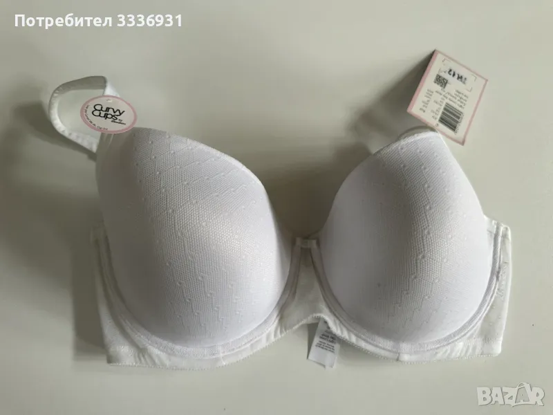 Бял сутиен Beedes, снимка 1