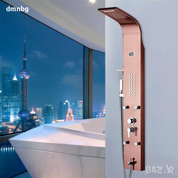 Хидромасажен душ панел от неръждаема стомана А337, снимка 1