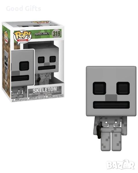 Funko Pop Фигурки Minecraft Skeleton, 319 Майнкрафт, снимка 1