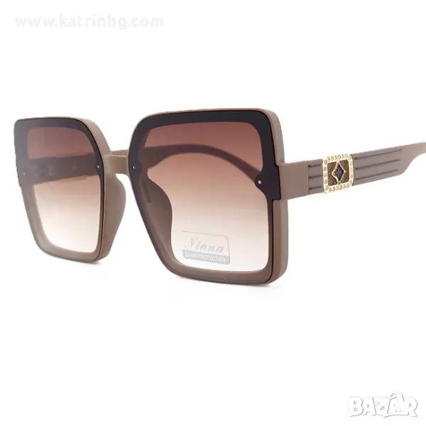Слънчеви очила в кафяво големи маркови с UV защита Код на продукта:DASL-29, снимка 1