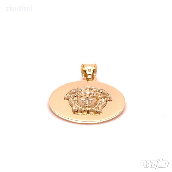 Златен медальон Versace 2,85гр. 14кр. проба:585 модел:34409-3, снимка 1