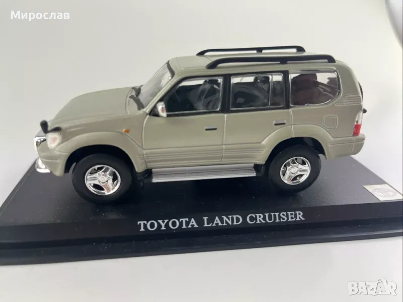 1:43 TOYOTA LAND CRUISER КОЛИЧКА ИГРАЧКА МОДЕЛ, снимка 1