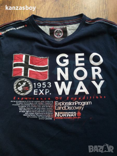 geographical norway - страхотна мъжка тениска ХЛ, снимка 1