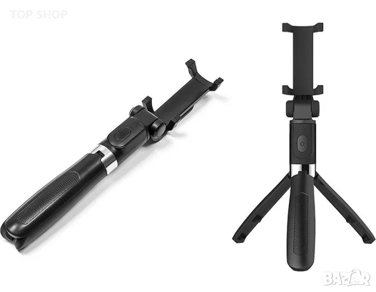 Selfie Stick С Bluetooth дистанционно и статив L01, снимка 1