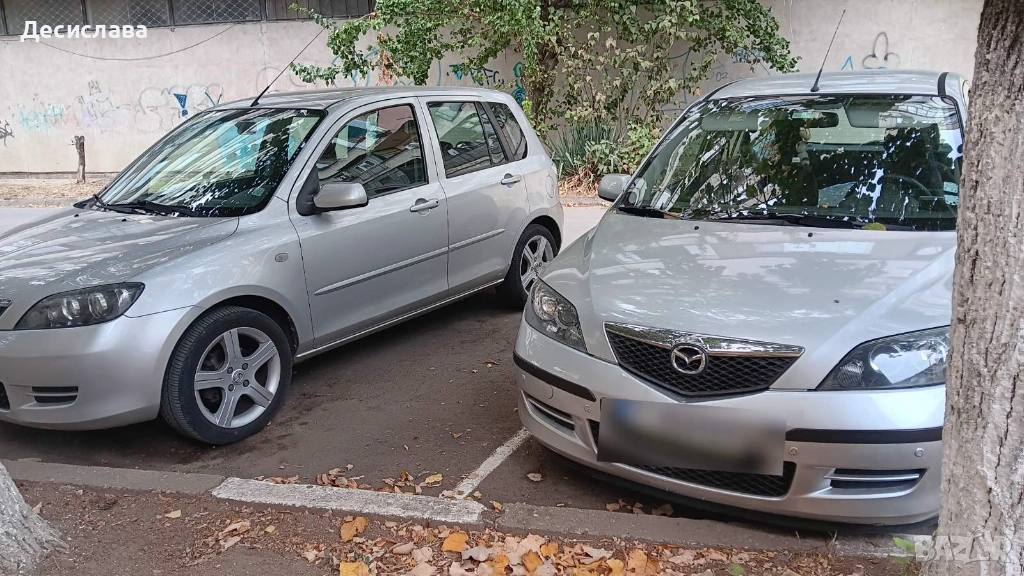 Мазда цяла за части Продавам Mazda 2 (2006) цялостно. Автомобилът не е в движение поради повредена р, снимка 1