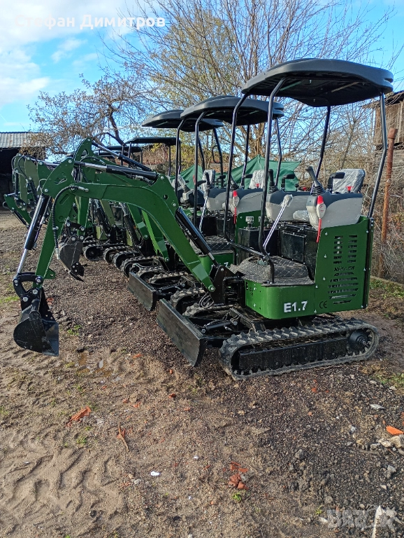 Мини Багер Müller Е1.7, снимка 1