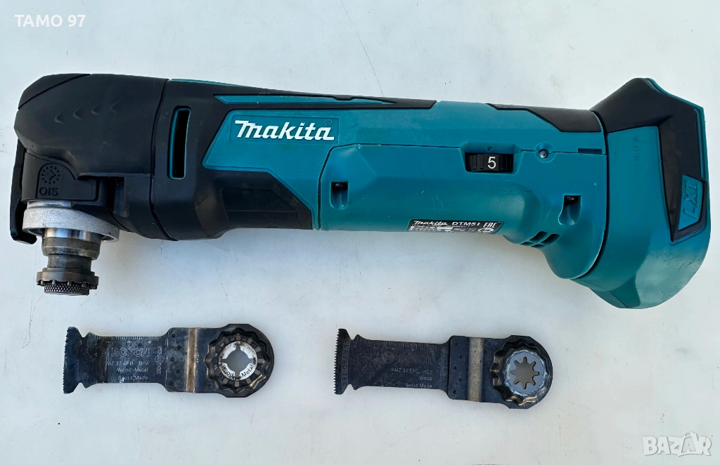 Makita DTM51 - Акумулаторен реноватор 18V като нов!, снимка 1