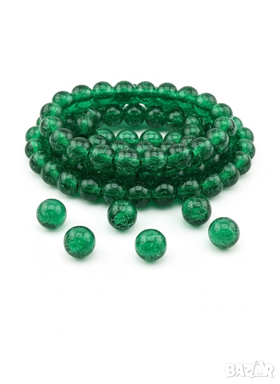 Стъклени Мъниста за Бижута 10мм 8мм 6 мм 4мм J266, снимка 1