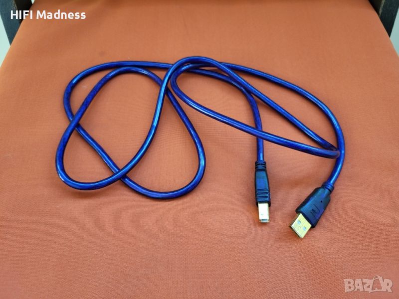 QED Digital Precision USB A-B Cable 1.5m, снимка 1