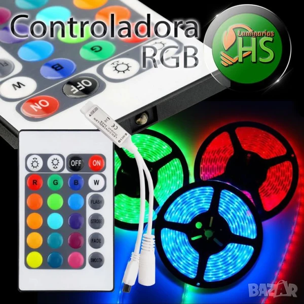 Лента с RGB LED диоди, снимка 1