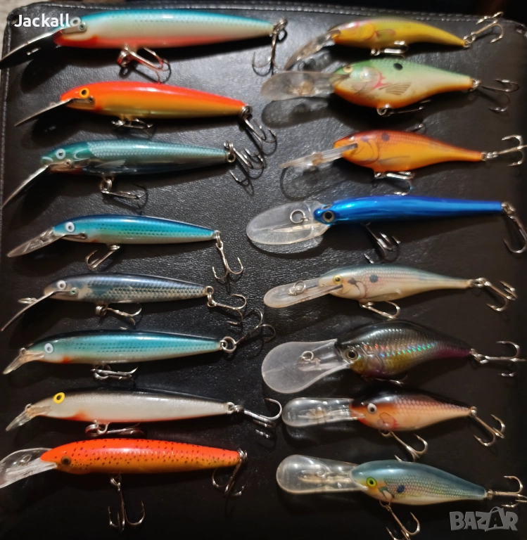 Воблер Rapala Magnum,Barra, Tail Dancer, Risto Rap, Shad Rap, Storm deep, DAM Eff щука,сом, бяла, снимка 1