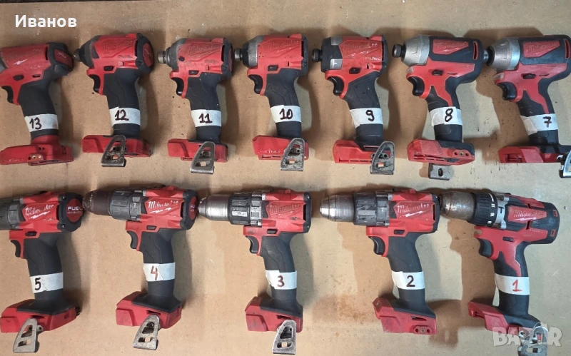 Безчеткови винтоверти,  импакти,  гайковерти Милуоки Milwaukee , снимка 1
