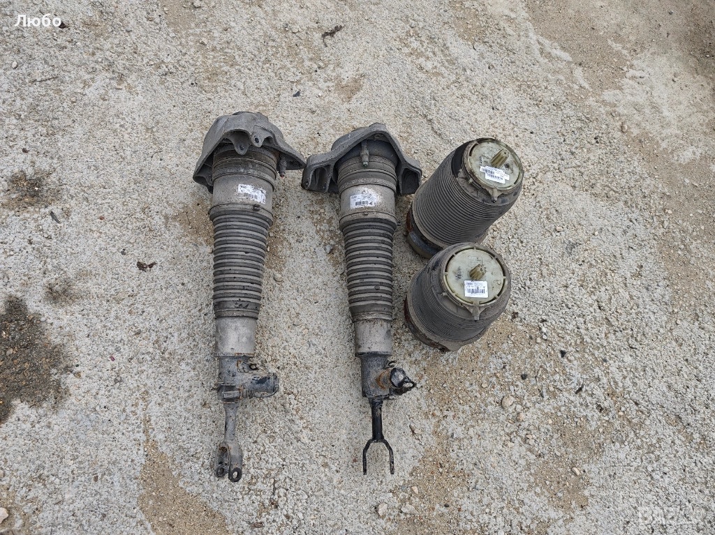 Въздушно окачване амортисьори възглавници предни и задни за Ауди А6 ц6 4ф Audi A6 c6 4f, снимка 1