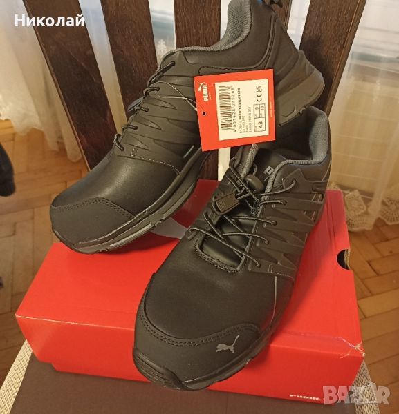 Работни обувки Puma Velocity Low S3 ESD, Черни, снимка 1