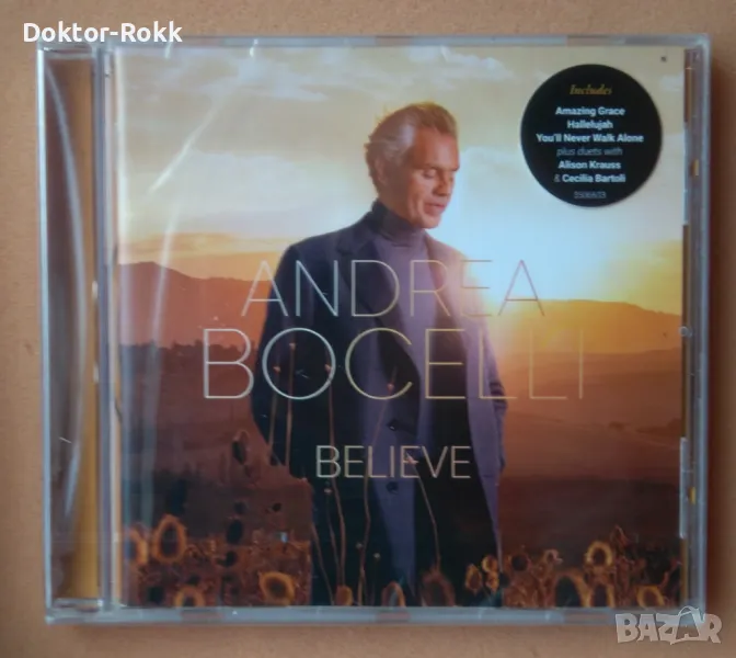 Andrea Bocelli – Believe – CD, 2020 , снимка 1