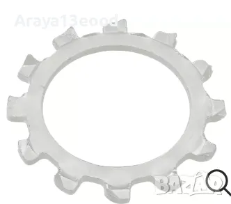 Назъбени шайби GECCO поцинковани 17,0 mm DIN6797 17 броя, снимка 1