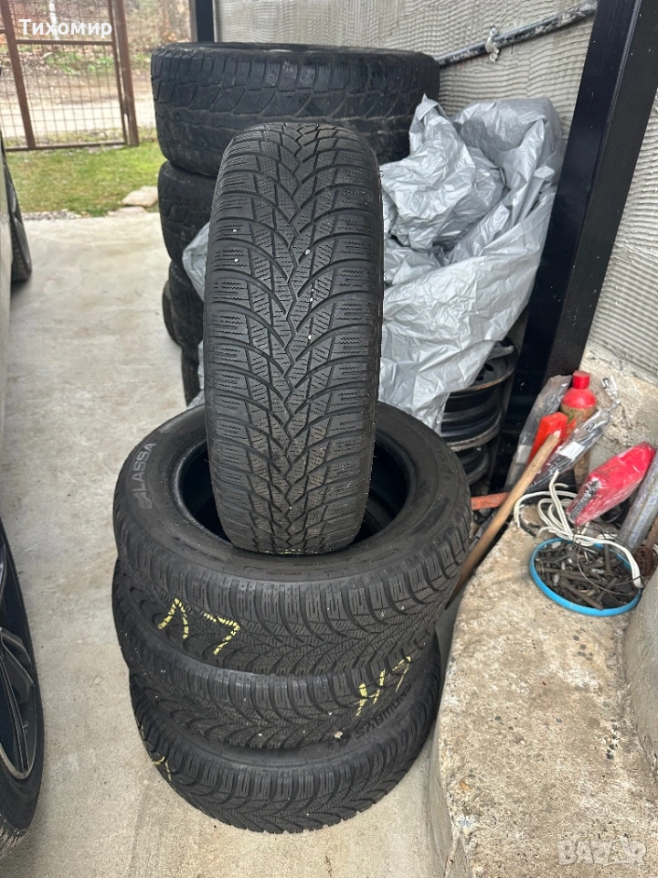 4бр. Зимни гуми 185/60/15цола!, снимка 1