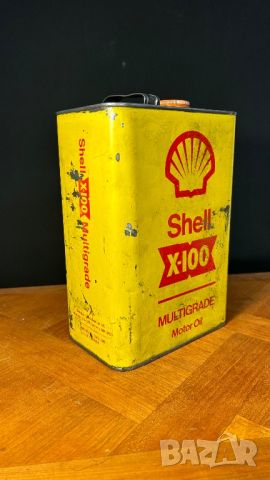 Shell стара метална кутия за декорация, снимка 4 - Антикварни и старинни предмети - 45170805