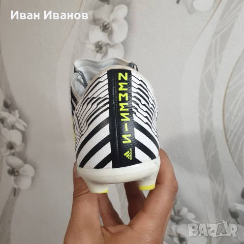 бутонки  ADIDAS NEMEZIZ 17.3 FG J номер 36-36,5, снимка 13 - Футбол - 40803539