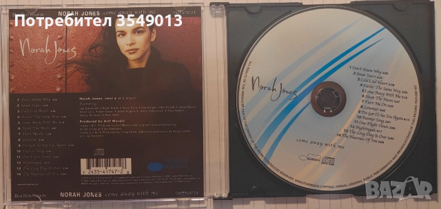 Неофициални cd / цд компакт дискове - нови - Norah Jones № 2, снимка 4 - CD дискове - 53597958