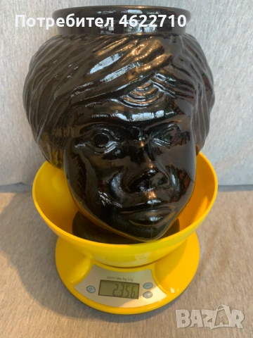  ваза във формата на глава , снимка 4 - Антикварни и старинни предмети - 54018338