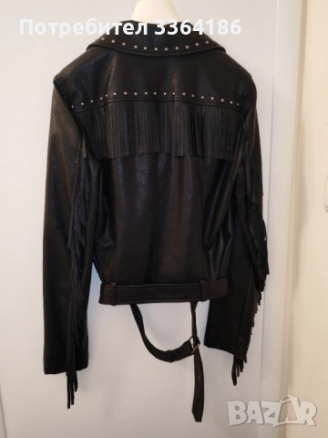 Ново, изкуствена кожа, снимка 2 - Якета - 52676246