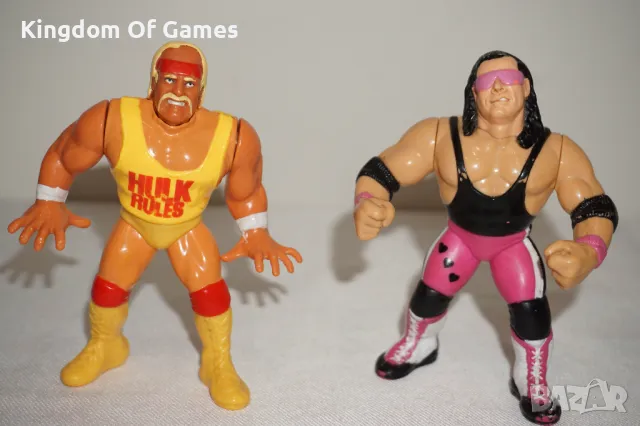 Рядка Оригинална Колекционерска Фигура На Hulk Hogan от 1990г Titan Sports INC FOR HASBRO INC, снимка 16 - Колекции - 49291176