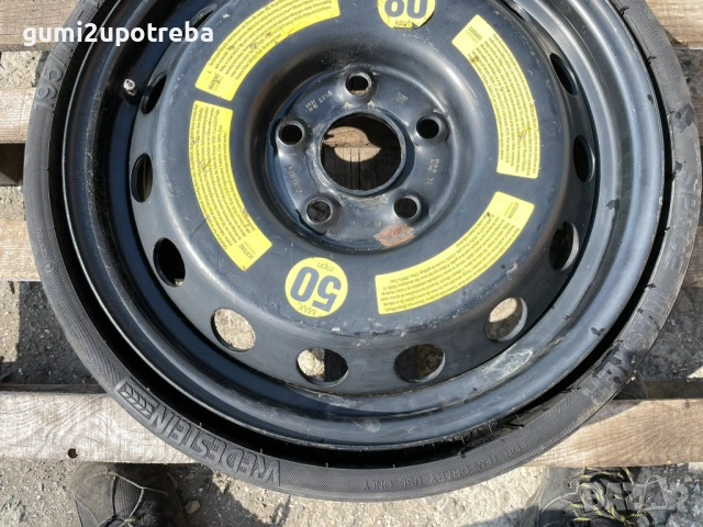 195/75/18 резервна джанта патерица 5х130 Audi Q7 Touareg Cayenne 7L0601027A, снимка 3 - Гуми и джанти - 53863157