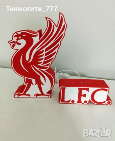 Лампа Liverpool/Ливърпул , снимка 3 - Настолни лампи - 51683347