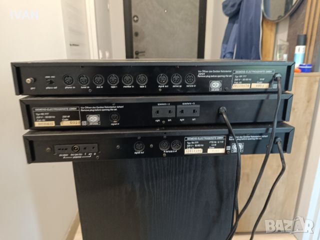 продавам Siemens 777, preamp, power, tuner, снимка 7 - Ресийвъри, усилватели, смесителни пултове - 45614954