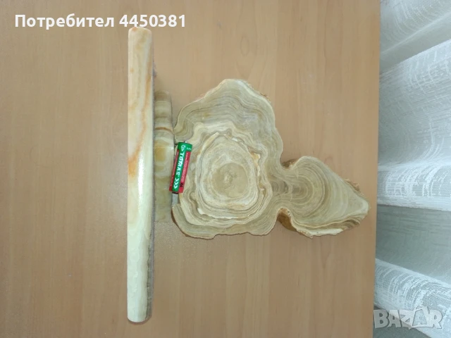 Старинна Декоративна скулптура от естествен камък – ОНИКС, снимка 11 - Антикварни и старинни предмети - 50564147