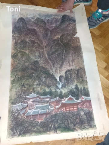 6 картини на художника Стоян Домусчиев , снимка 7 - Картини - 53772229