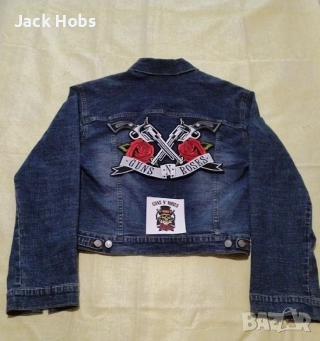 Дамско ретро метъл яке , снимка 2 - Други - 53886226